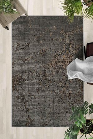 Kaymaz Taban Yıkanabilir Halı – Mutfak, Salon, Yatak Odası için Modern Dijital Baskı Halı (SLNHALI_1