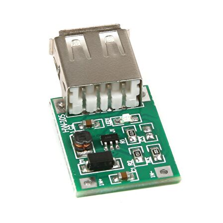 Mini DC-DC 0.9V-5V 5V 600A Yükseltici USB Şarj Modülü