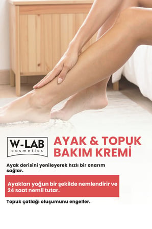  W-Lab Cosmetics Ayak ve Topuk Bakım Kremi 100 ML