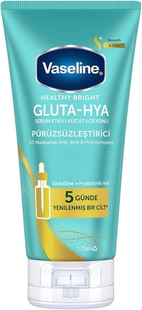 Gluta-Hya Serum Etkili Vücut Losyonu, Pürüzsüzleştirici, 170 Mililitre