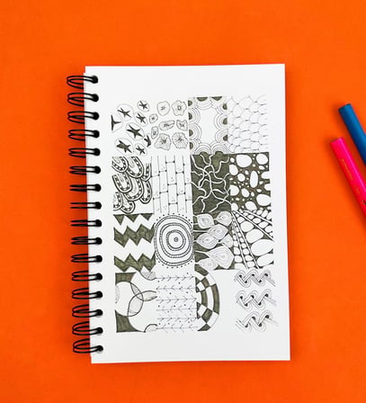 21x14Cm A5 Sketch Book - Eskiz Defteri - 270 Gr - 36 Yaprak