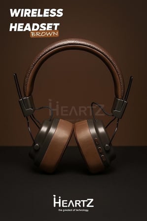 CLASİC H10 KAFAÜSTÜ WİRELESS BLUETOOTH KULAKÜSTÜ BÜYÜK KLASİK ÜST KALİTE KABLOSUZ KULAKLIK 120 SAAT BEKLEME 8 SAAT AKTİF MÜZİK 5.4 VERSİON BLUETOOTH (KOYU KAHVE)