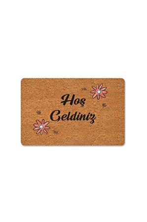 Dijital Baskılı kapı önü paspas Hoşgeldiniz  Çok Amaçlı Iç ve Dış Kapı Paspası