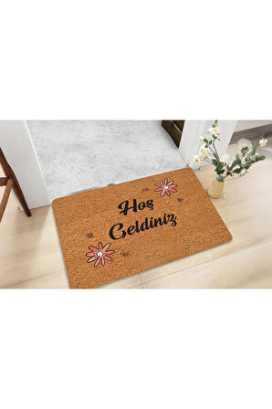 Dijital Baskılı kapı önü paspas Hoşgeldiniz  Çok Amaçlı Iç ve Dış Kapı Paspası