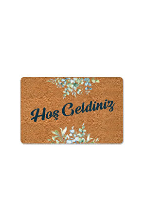 Dijital Baskılı kapı önü paspas Hoşgeldiniz  Çok Amaçlı Iç ve Dış Kapı Paspası