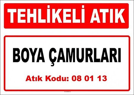 A 080113-1 - Boya Çamurları