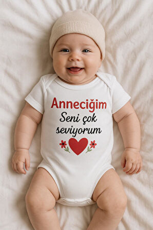 Organik %100 Pamuk Bebek Body Badi Zıbın ZBN490