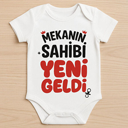 Organik %100 Pamuk Bebek Body Badi Zıbın ZBN506