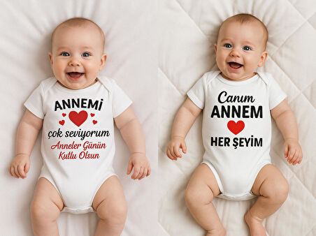 Organik %100 Pamuk Bebek Body Badi Zıbın ZBN524
