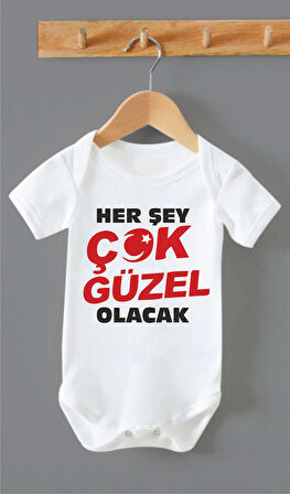 Organik %100 Pamuk Bebek Body Badi Zıbın ZBN480