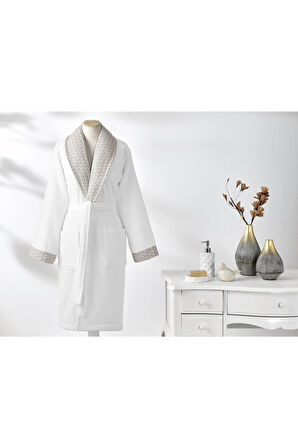 Özdilek Strap Şal Yaka Bornoz