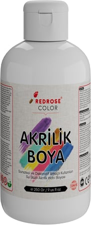 Beyaz Akrilik Boya 250gr