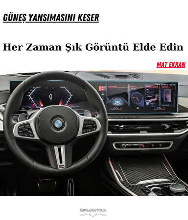 BMW 320i Gösterge Panel ve Bilgi Ekran Uyumlu Mat Ekran Koruyucu