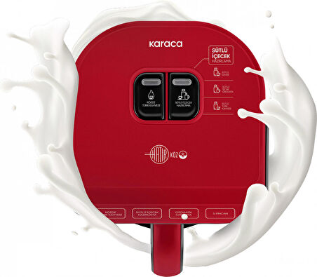 Karaca Hatır Köz Sütlü Türk Kahve Makinesi Imperial Red