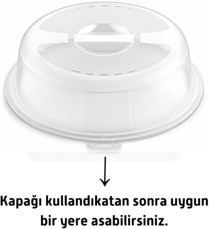 Mikrodalga Kapak Mikrodalga Fırın Kapağı Mikrodalga Gıda Koruma Kapağı