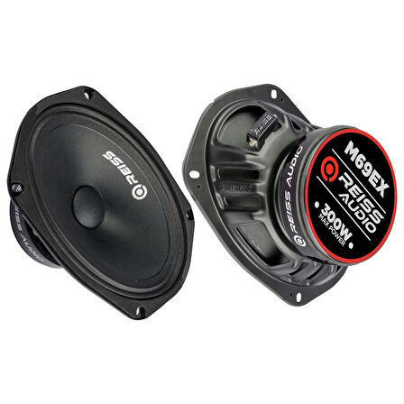 REİSS AUDİO RS-M69EX OVAL MİDRANGE HOPARLÖR TAKIMI