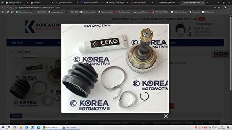 AKS KAFASI ACCENT DİZEL/ELANTRA90/SONATA 90-95 ABS