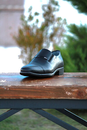 Erkek Mevsimlik Kundura Hakiki Deri  Kauççuk Taban Bağsız