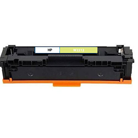 HP W2212-207A M255-M282-M283  SARI MUADİL TONER (1,25K) (ÇİPSİZ)