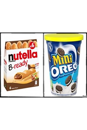 Nutella B-ready T6 132g -oreo Mini Bardak Bisküvi 115 Gr