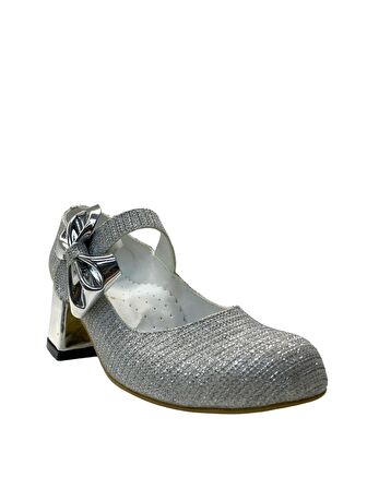 727 Kız Çocuk Topuklu Abiye Ayakkabı