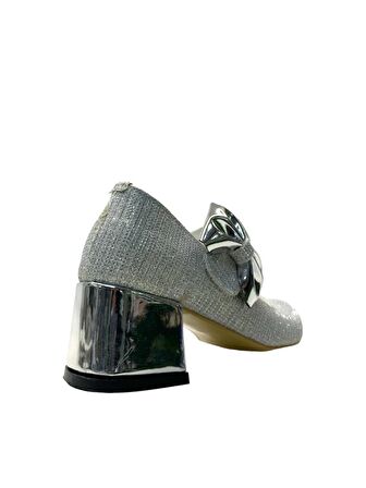 727 Kız Çocuk Topuklu Abiye Ayakkabı