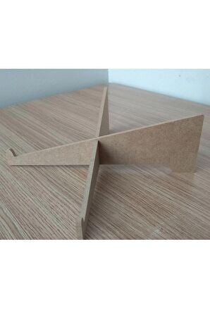 Taşınabilir Notebook Laptop Standı Laptop Yükseltici Altlığı MDF Ahşap