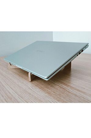 Taşınabilir Notebook Laptop Standı Laptop Yükseltici Altlığı MDF Ahşap