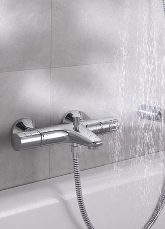 Precision Start Termostatik Banyo Bataryası, Su Tasarruflu, Krom, 34598000