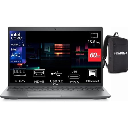Dell Latitude 5550 Ultra 5 125U N007L555015EMEA-010 64GB 1tb Intel Arc Freedos 15.6" Full Hd Taşınabilir Bilgisayar