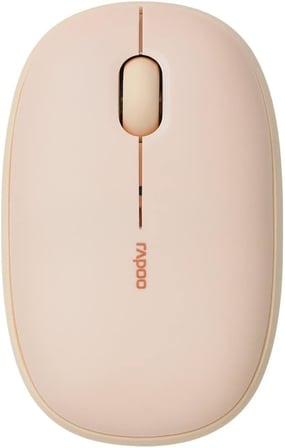 M660 sessiz kablosuz fare kablosuz fare 1300 DPI sensör 9 ay pil ömrü sessiz tuşlar ergonomik sağ elini kullananlar ve solaklar PC &amp; Mac için - bej