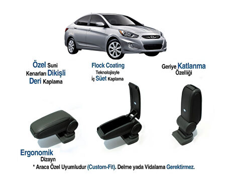 ARACA ÖZEL KOLÇAK 2010-2016 ACCENT BLUE