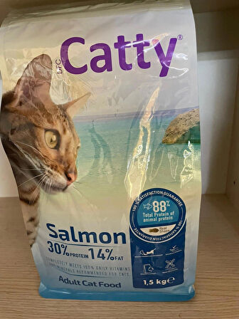 Catty Somonlu Yetişkin Kedi Maması 1.5 Kg