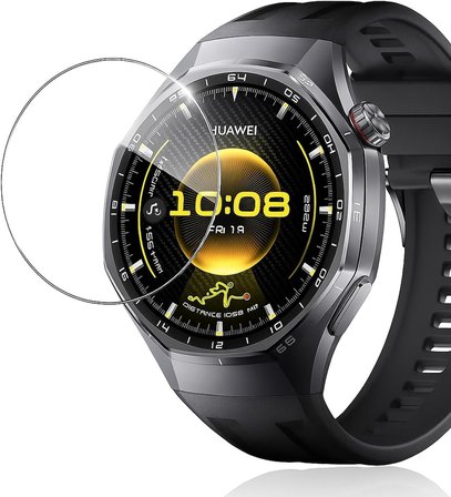 Huawei Watch GT6 Pro 46mm ile uyumlu Temperli Kırılmaz Cam Ekran Koruyucu - FC861