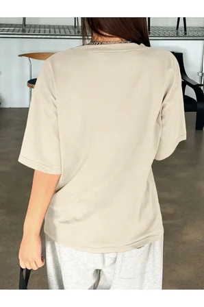 Unisex Californıa Baskılı Tasarım Tshirt