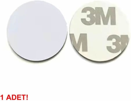 Alkatronik 13.56Mhz 25mm Para Tip Nfc Rfid Etiket Ntag215 Manyetik Sticker Proximity Göstergeç Kart Kapı Geçiş