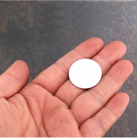 Alkatronik 13.56Mhz 25mm Para Tip Nfc Rfid Etiket Ntag215 Manyetik Sticker Proximity Göstergeç Kart Kapı Geçiş