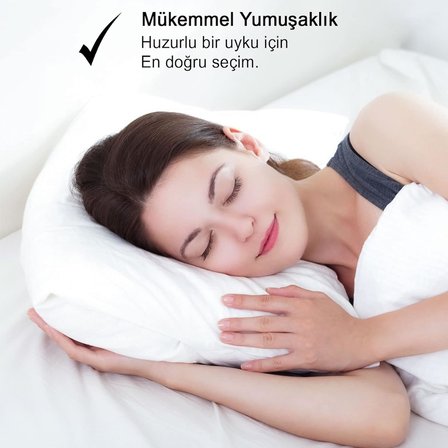 900 GR Antialerjik Boncuk Silikon Dolgulu Yastık | 2 Adet