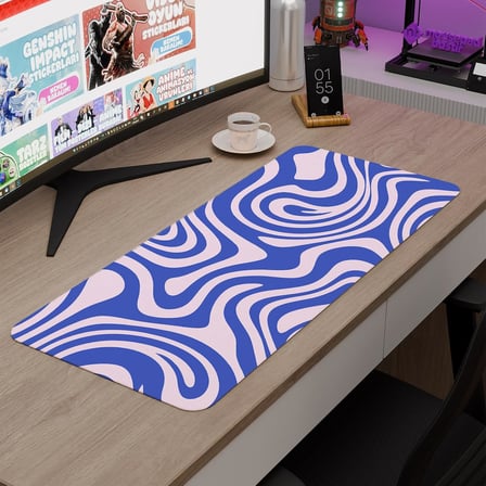 Vektörler Oyuncu Gaming Mouse Pad Kauçuk Kaymaz Taban Mousepad (V1, 70x30 XL)