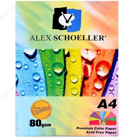 A.FTK.KGT.450.02 FOTOKOPİ KAĞIDI -RENKLİ KARIŞIK - A4 - 621