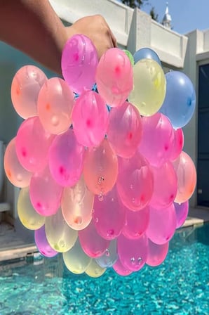 222 Parça Oyuncak Su Doldurma Aparatlı Su Balonu Parti Eğlence Dış Mekan Oyuncağı