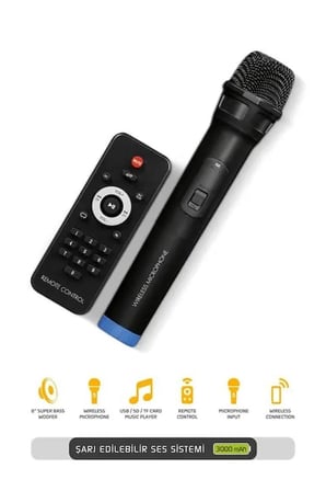 Powerway Mayestro MT50 – Şarjlı Taşınabilir Karaoke Hoparlör