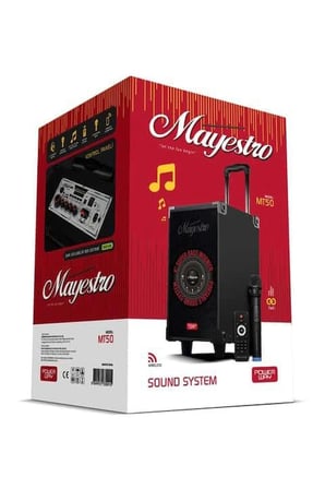 Powerway Mayestro MT50 – Şarjlı Taşınabilir Karaoke Hoparlör