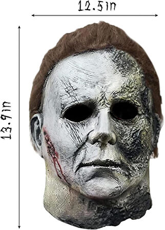 Himarry Michael Myers Lateks Maske - Michael Myers Et Maske Kafaya Tam Geçmeli