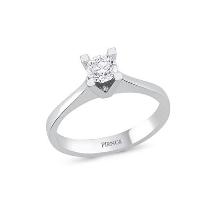 0,40 Karat Pırlanta Tektaş Yüzük