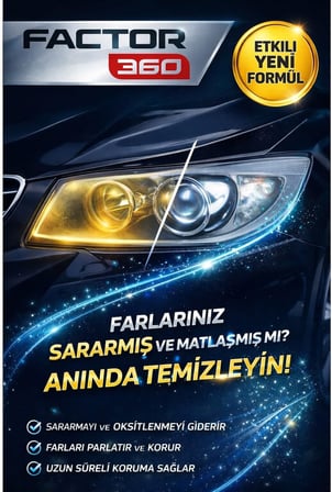 Sararmış Solmuş Far Temizleme Sıvısı Solmuş Stop ve Far Yüzeyler İçin Yalnızca Buharlı Kullanım (1, kilogram)