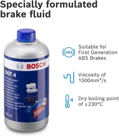 Dot-4 Hidrolik Fren Yağı Plastik Kutu 500 Mlx12-1987479106