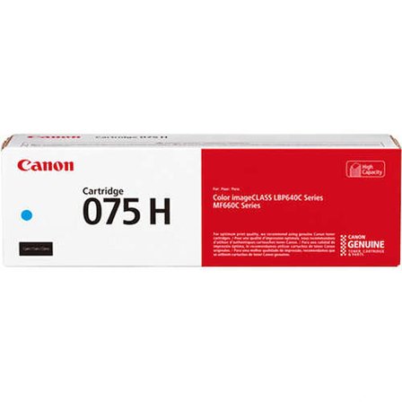 Canon CRG-075H 6368C002 Mavi Yüksek Kapasiteli Orijinal Toner