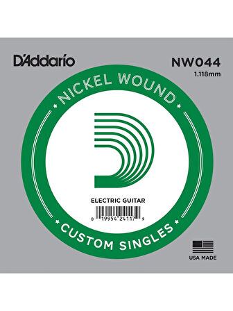 DADDARİO NW044 ELEKTRO VE AKUSTİK GİTAR TEK TEL