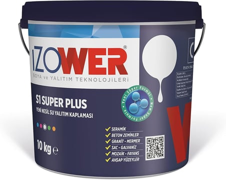 S1 Süper Plus Su Yalıtım Kaplaması – 10 Kg (Gri)